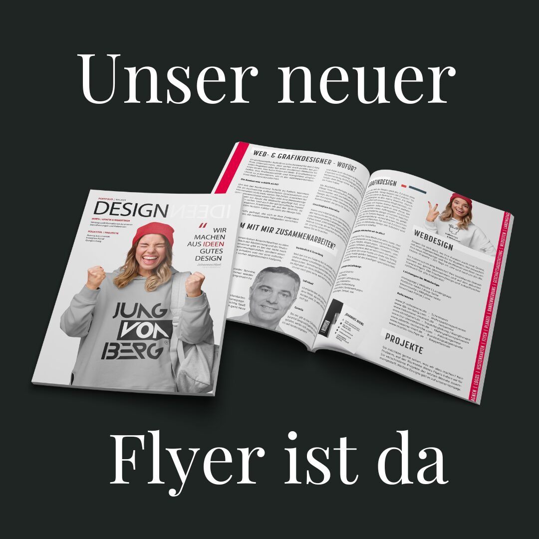 JUNGVONBERG – Unser neuer Flyer