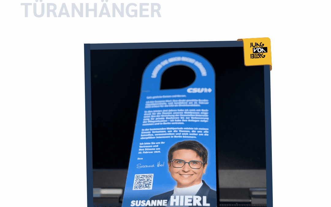 WAHLKAMPAGNE PRINT
