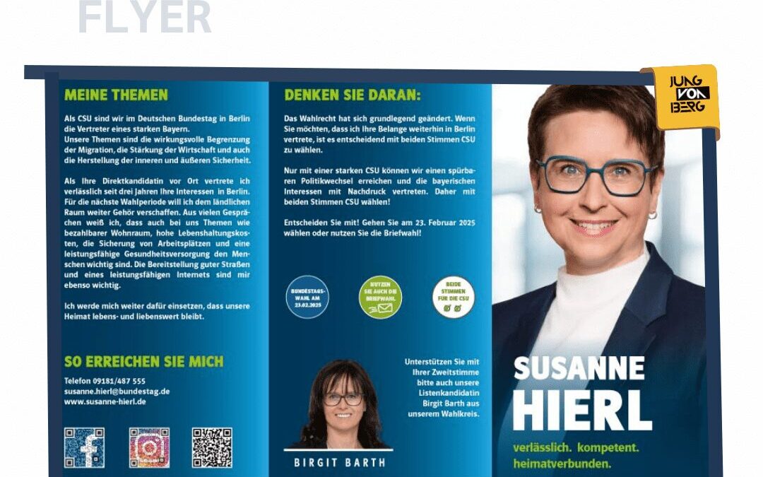 WAHLKAMPAGNE PRINT